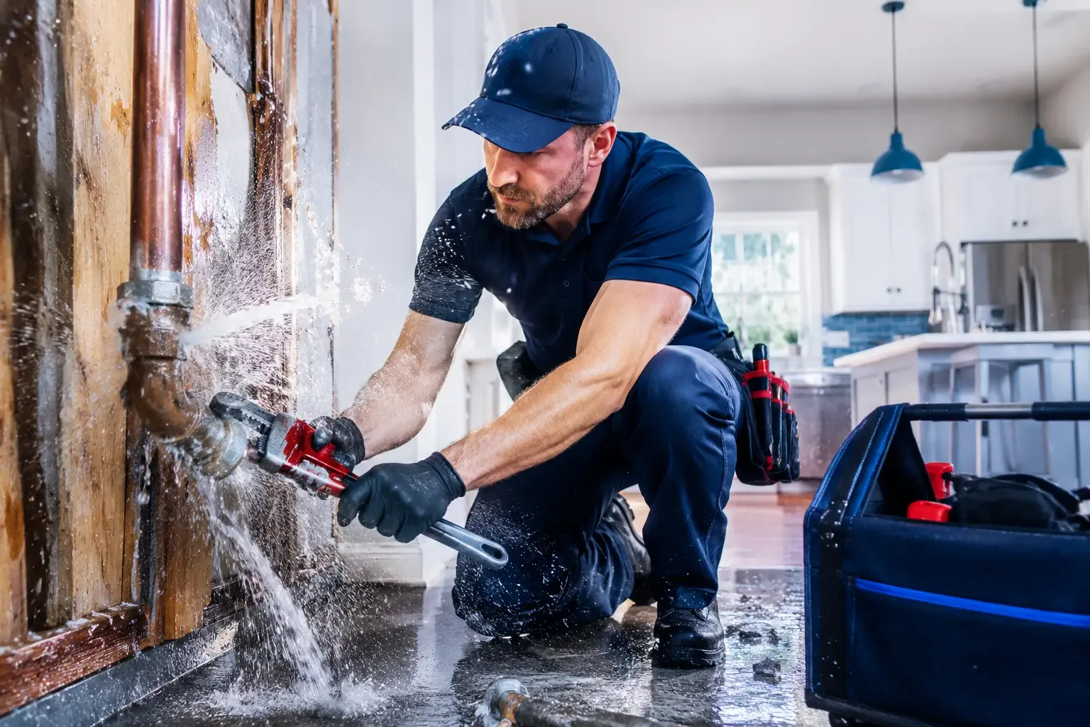 Local emergency pipe repair professionals in Hinton, OK
